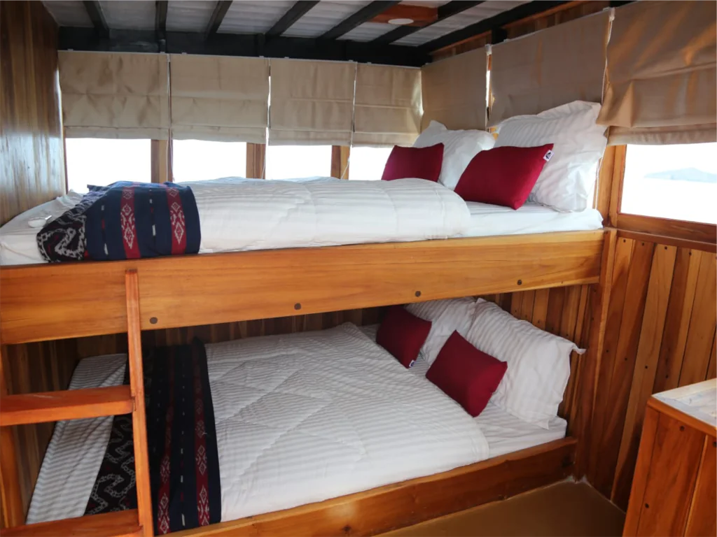 Dining room on board